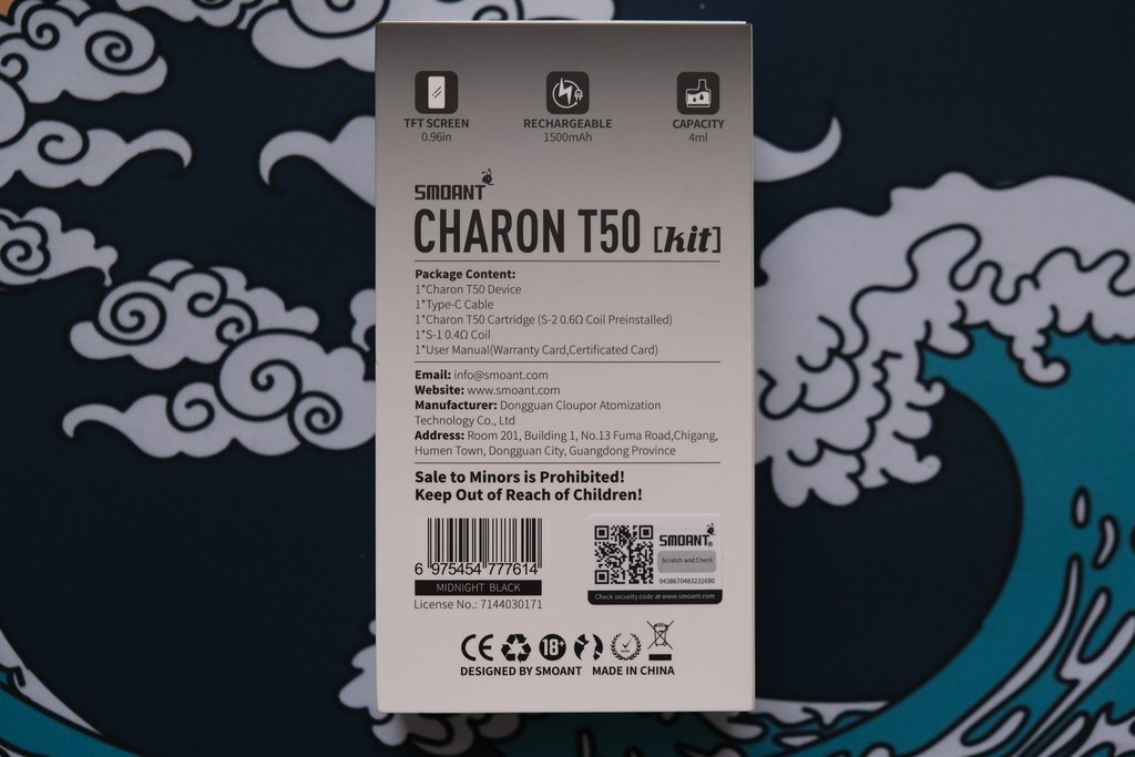 Smoant Charon T50 упаковка